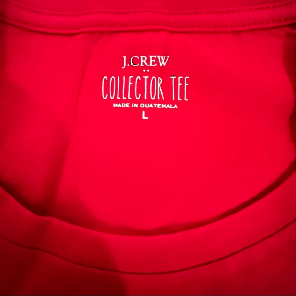 NWT- J. Crew “MERRY” Holiday Long Sleeve Tee Shirt - Picture 5 of 8